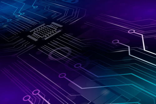 未来科技光影 打造大气网络技术主视觉空间